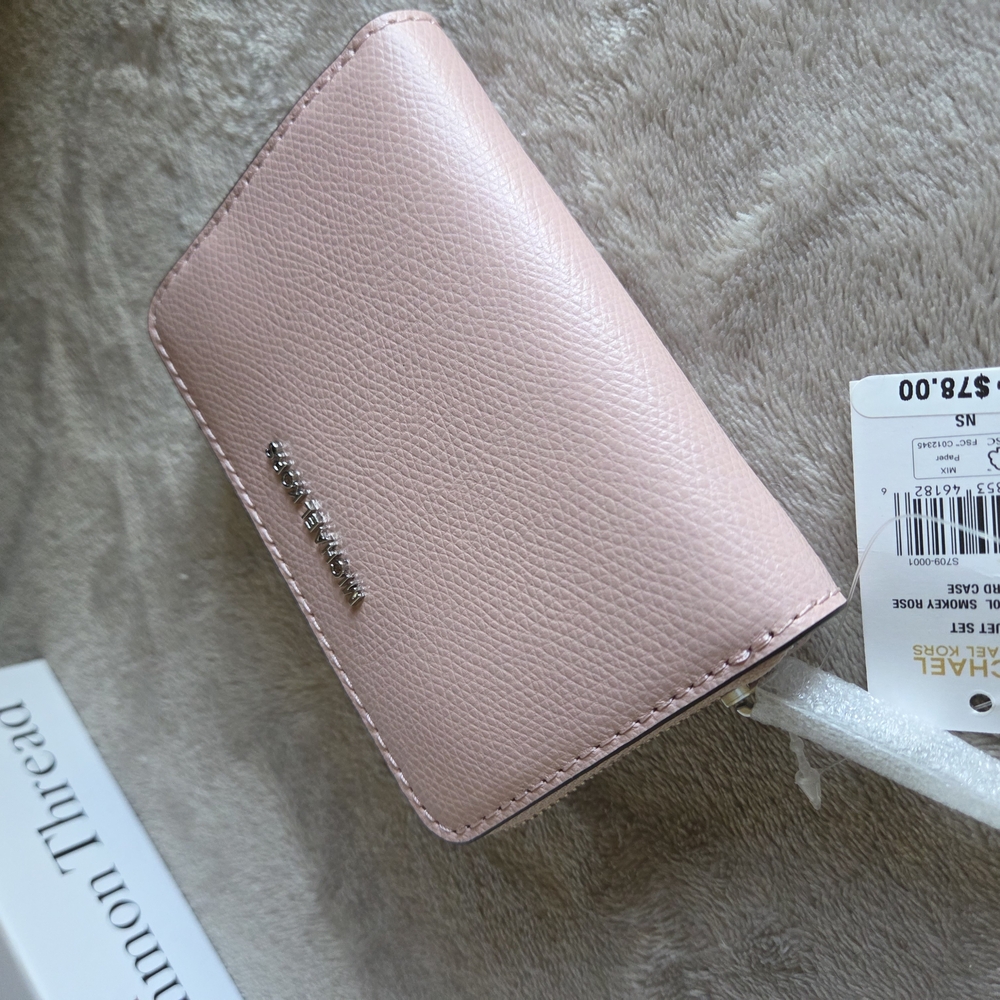 Michael Kors Pink Leather Wallet
